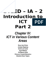 Group 4 ICT in Various Content Areas