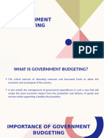 Government Budgeting