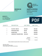 Amg 68 Invoice