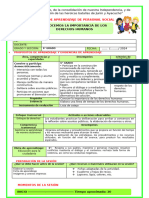 Ses-Mart-Ps-Conoceremos La Importancia de Los Derechos Humanos-Jezabel Camargo Único Contacto-978387435