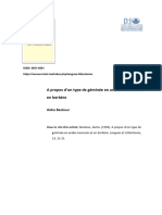 1 a Propos d'Un Type de Géminée en Arabe Marocain Et Berbere