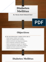 Diabetes Mellitus