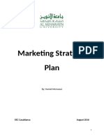 O2 Marketing Strategic PLan