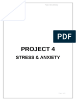 Project 4 Stress and Anxiety