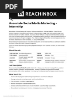 Non-Technical Roles - Associate Social Media Marketing