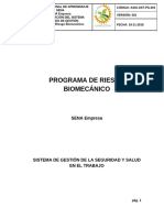 ASIG-SST-PG-001 Riesgo Biomecánico