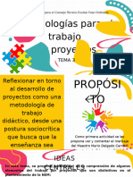 TEMA 3 Metodologías para El Trabajo Por Proyectos