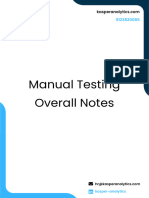 Manual Testing Overall_Notes