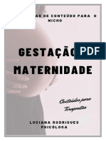 EBOOK - 200 Sugestões de Conteúdos para GESTAÇÃO, PUERPÉRIO E MATERNIDADE