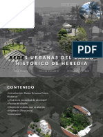 Planteamiento de Restauración Urbana Del Casco Histórico de Heredia