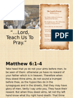 Lord, Teach Us to Pray