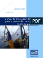 Manual de Evaluación de Riesgos para La Prevención de TME