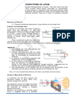 I Puc - Chemistry - Chapter 2 - Structure of Atom - FM - PR