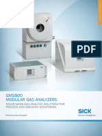 Product Information GMS800 Extractive Gas Analyzers en IM0038038