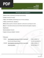 Información de La Asignatura