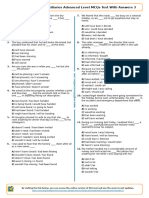 901 - Noun Clauses and Auxiliaries Advanced Level Mcqs Test With Answers 3