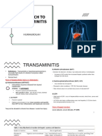 Final Approach To Transaminitis