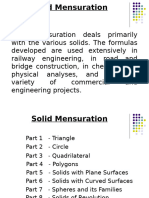 Solid Mensuration PPT Circle and Quadrilateral