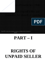 2 Rights of Unpaid Seller and Remedies For Breach of Contract