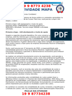 MAPA - A Empresa Optou Pelo Enquadramento Tributário No Lucro Real e o Sistema de Custeio Que Você Optou Em Adotar é o Custeio Por Absorção.