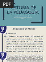 IV Historia de La Pedagogía