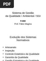 Sistemas de Gestão - Iso