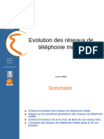 Evolution Du Réseau de Téléphonie Mobile