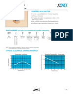 X5R Dielectric: General Specifications