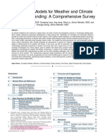 # Foundation Models For Weather and Climate Data Understanding A Comprehensive Survey