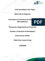 Analisis y Evaluacion de Resultados - Pablo Omar Lopez Arciga