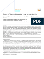 NP_Solving NP hard problems using a new genetic algorithm