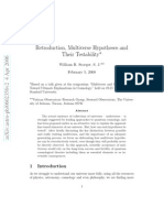 William R. Stoeger, S. J - Retroduction, Multiverse Hypotheses and Their Testability