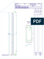 Plan de feraillage Poteau18