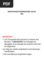 Insuffisance Respiratoire Aigue