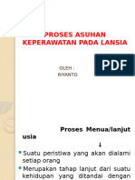 Proses Asuhan Keperawatan Pada Lansia