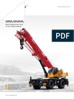 SRC600C: SANY Rough-Terrain Crane 60 Tons Lifting Capacity 60 Tons Lifting Capacity