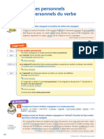 Les Modes Personnels Et Non Personnels Du Verbe: J'observe