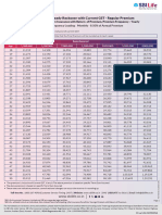 SBI Life - Eshield Insta Ready Reckoner - With GST