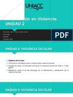 Unidad 2 Violencia Escolar