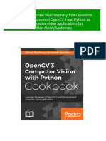 Download ebooks file OpenCV 3 Computer Vision with Python Cookbook Leverage the power of OpenCV 3 and Python to build computer vision applications 1st Edition Alexey Spizhevoy all chapters