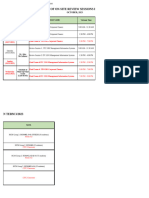 HOM#63_Schedule of Professors' Review Sessions_October, 2023