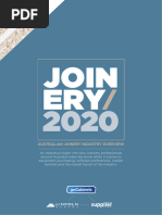 National Joinery Industry Report 2020