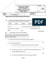 Space Physics Worksheet