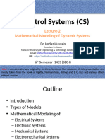 Lecture-2 - Mathematical Modeling of Dynamic Systems