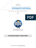 Bhartenduu College Internship Report