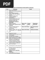 Application For Empanelment of Advocates