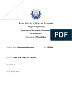 Tensile Test Report