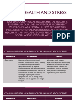 Mental Health and Stress