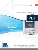 Numerical Multifunction Transformer Protection Relay