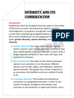 4.biodiversity and Its Conservation